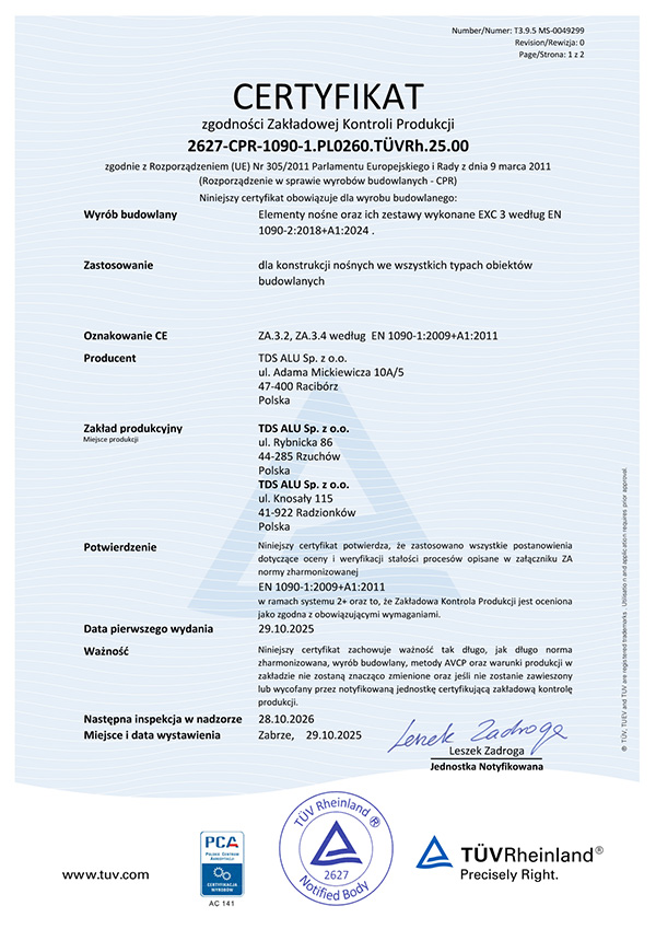 EN 1090 PL