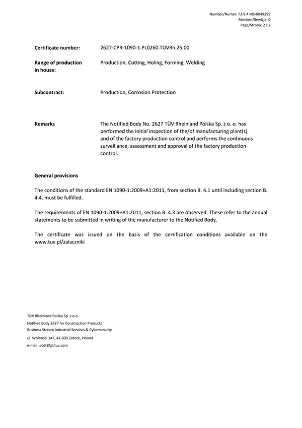 EN 1090 EN — strona 2