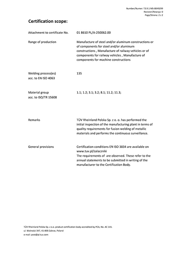 EN ISO 3834 EN — strona 2